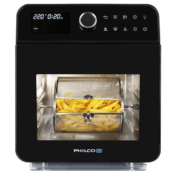 Luftfrituregryde - PHILCO - PHAO 1015 - 15 L - 2250 W - Sort