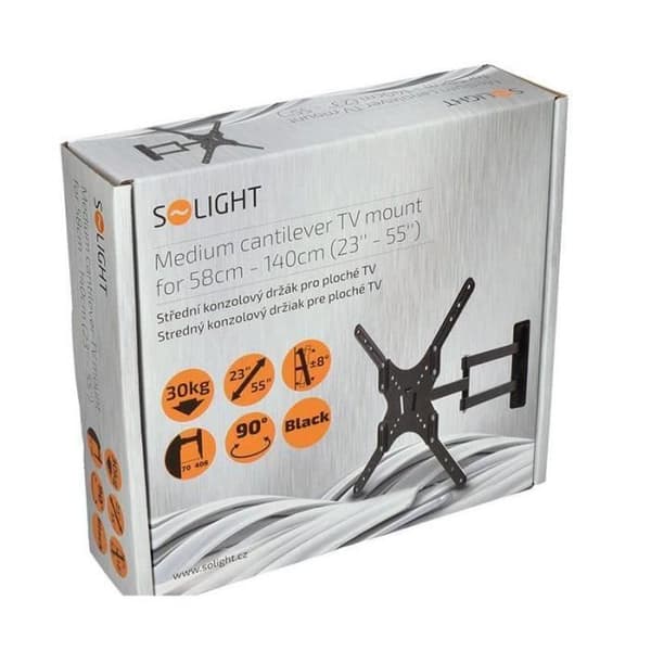 Solight Moyen Full-motion Stöd, Solight, Stöder TV, Full Motion Fästen, 1mk23