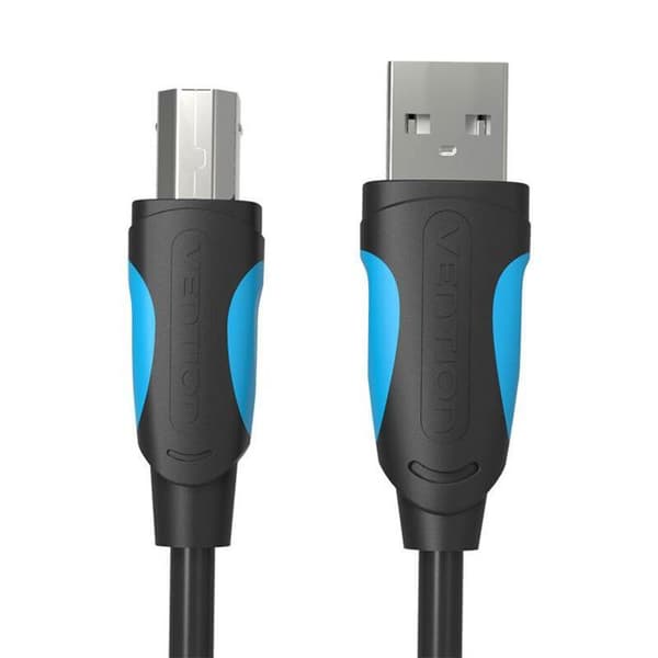 USB 2.0 printerkabel - VENTION - VAS-A16-B200 - 2m - Sort - 480 Mbps