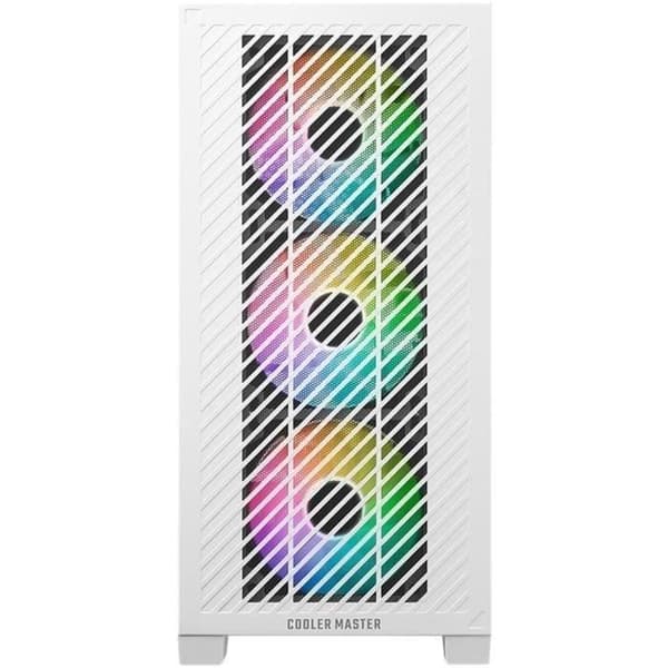 PC-chassi - COOLER MASTER - E301-WGNN-S00 - Elite 301 - ARGB - Vit