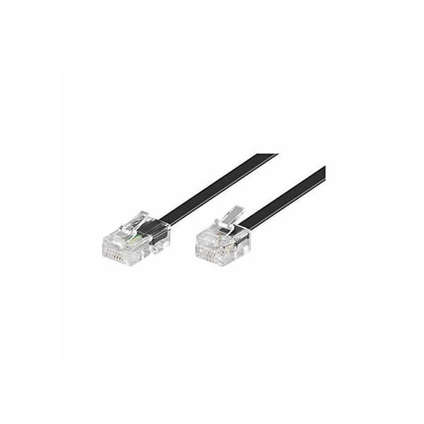 Modulær kabel 4-pins Stik 8P4C til stik…