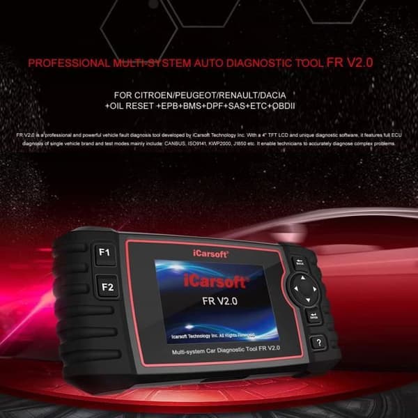 iCarsoft OBD II Diagnosetool FR V2.0