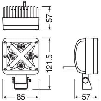 OSRAM Lyskilde LEDriving CUBE MX85-SP