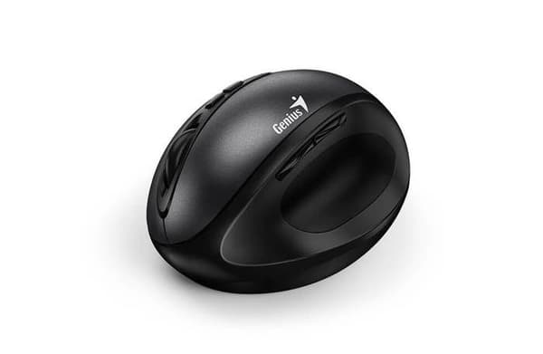 Mus Genius Ergo 8300s Trådløs Vertikal 7-knapper Sort
