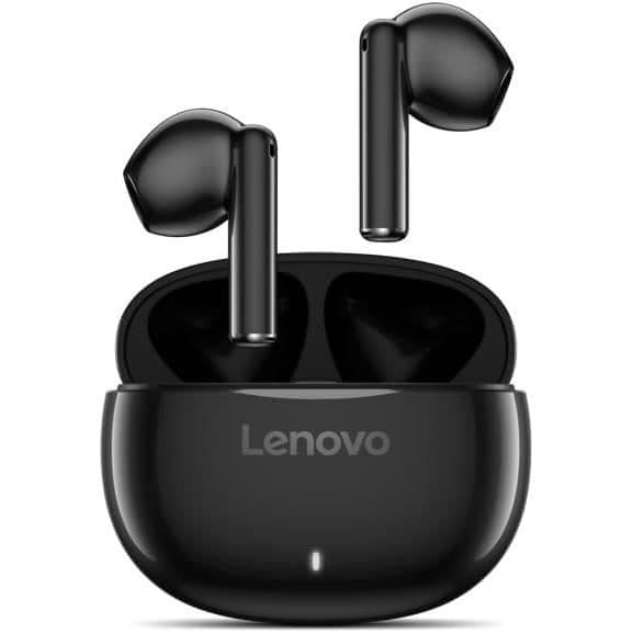 Trådløse øretelefoner - Lenovo - E310 - Bluetooth 5.3 - 13 mm højttaler - Sort