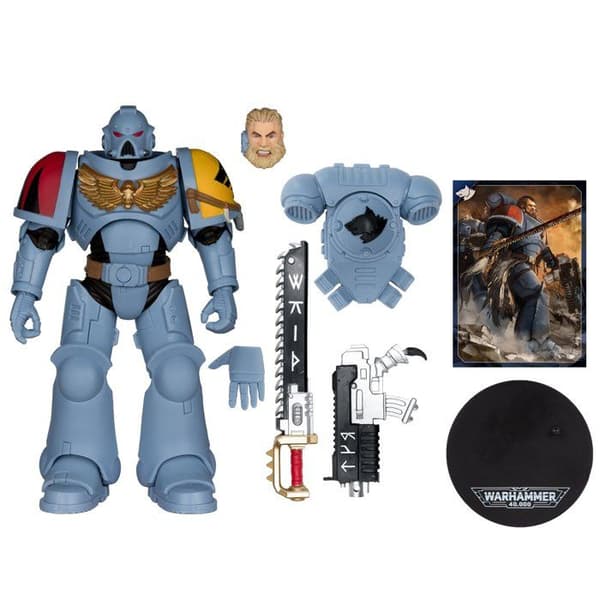 Figur | Space Wolves Wolf Guard | Warhammer 40000 | Mcfarlane Toys