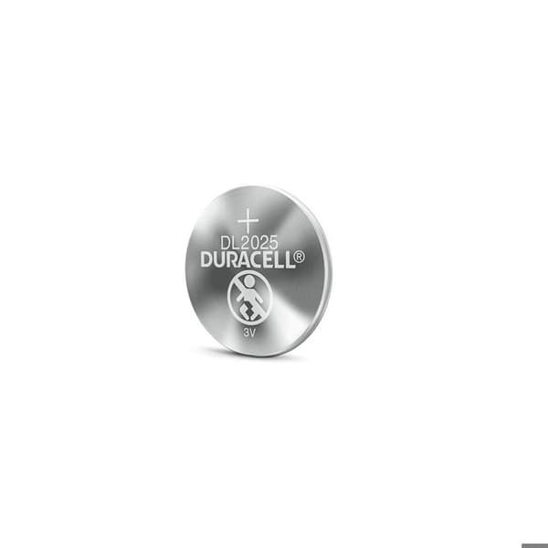 Batteri - DURACELL - CR2025 - 3V - Lithium - 2 stk.