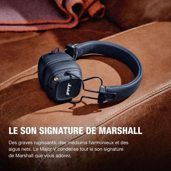 Marshall Major V Midnight hörlurar