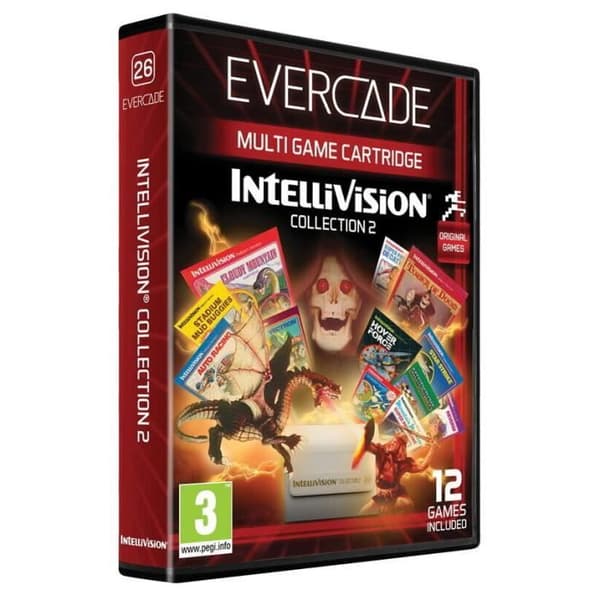 Blaze Evercade Intellevision Cartridge 2-Console-RETROGAMING