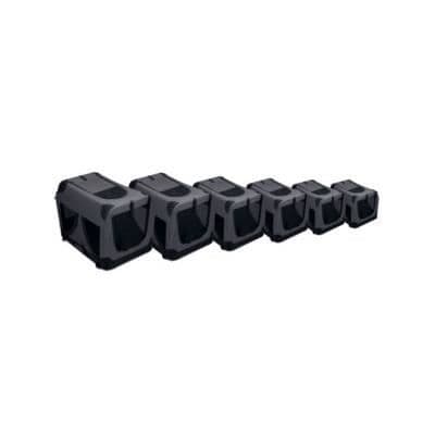 MPETS Transportkasse Comfort Crate XL - Sort - Til hunde