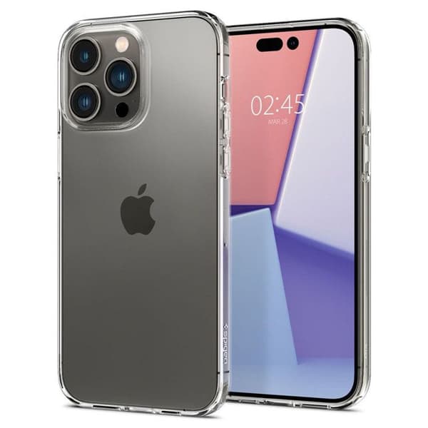 Spigen Liquid Crystal - Fodral för iPhone 14 Pro (Transparent)