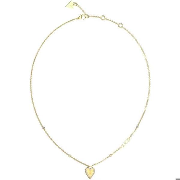 Collier - Stål Guld - Guess - JUBN03241JWYG