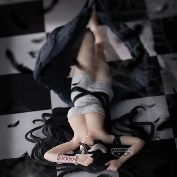 Figur - BANPRESTO - Albedo - Sort farve - Højde 23 cm - Actionfigur