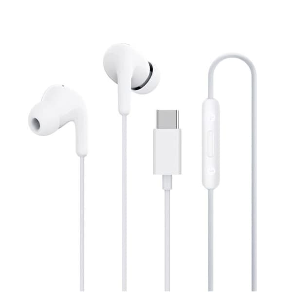 Xiaomi Mi Type C kablede høretelefoner, hvide - BHR8931GL