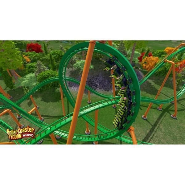 PC-spel - Atari - Roller Coaster Tycoon World Deluxe Edition - Simulering - Boxed version