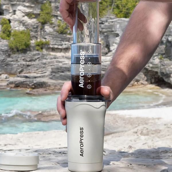 AeroPress Go Plus reseserver – Grädde