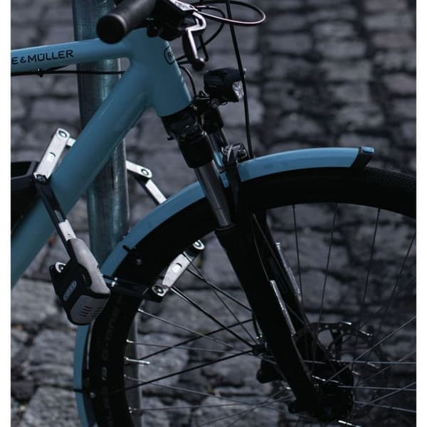 Abus BORDO Granit 6500K/90 BK SH Twinset foldelås - sort - Herrer - Voksen