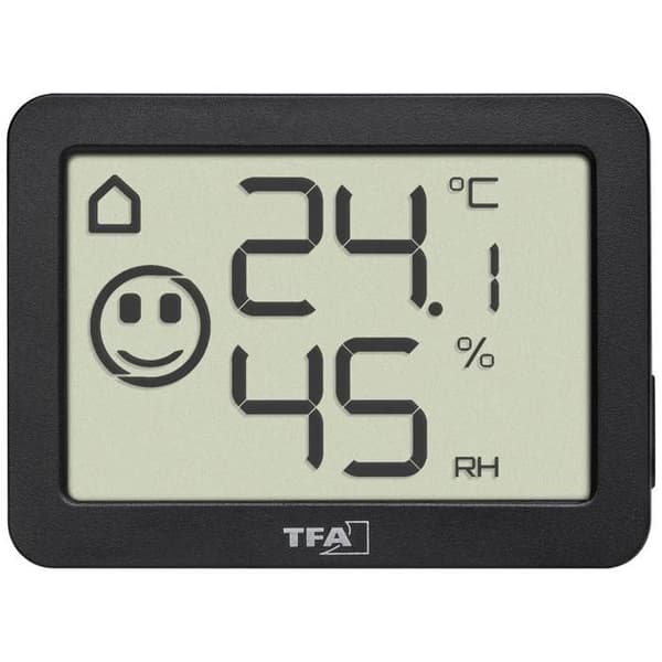 TFA Dostmann Termo-hygrometer svart 30.5055.01