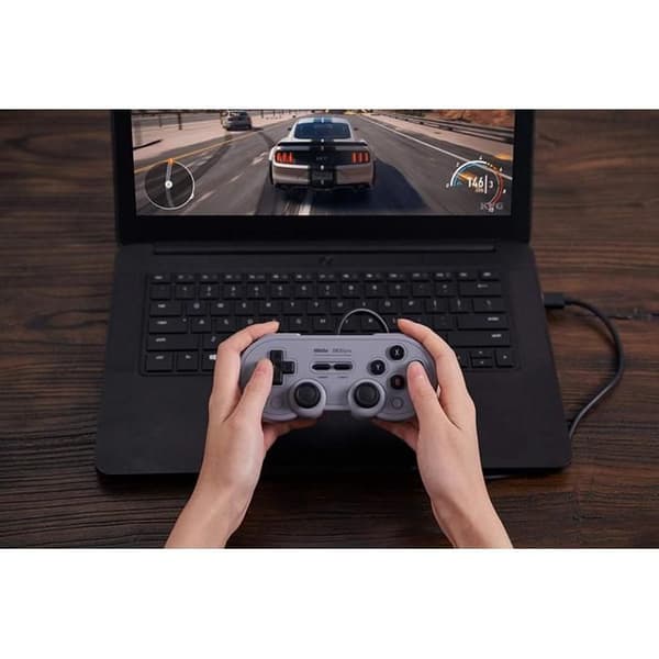 8Bitdo SN30 Pro USB Gamepad Grey Edition för Nintendo Switch