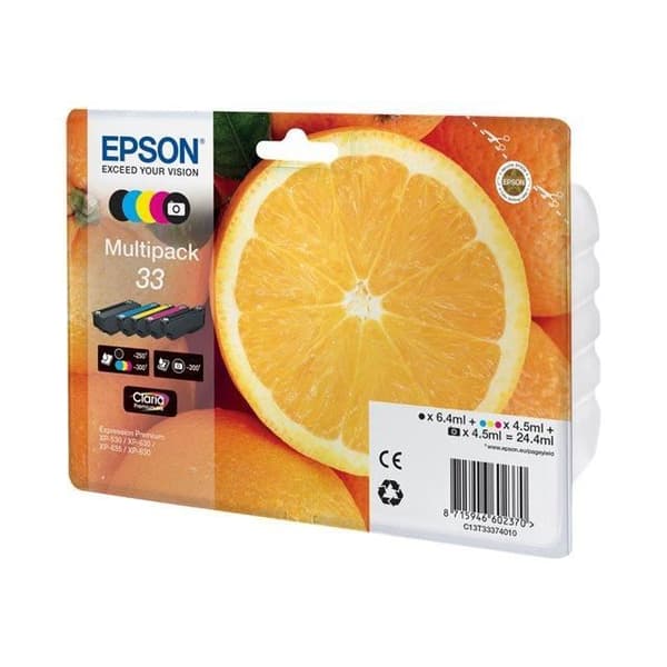 EPSON Paket med 5 C 602162