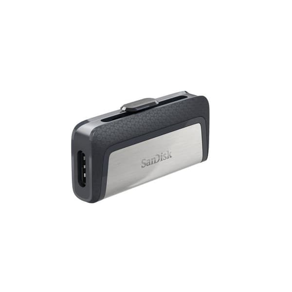 SANDISK Ultra Dual USB Flash Drive - 128 GB - USB 3.1/USB-C - Grå
