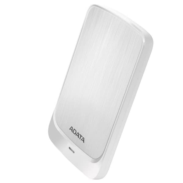 ADATA HV320 extern hårddisk - 1000 GB - USB 3.1 - Vit