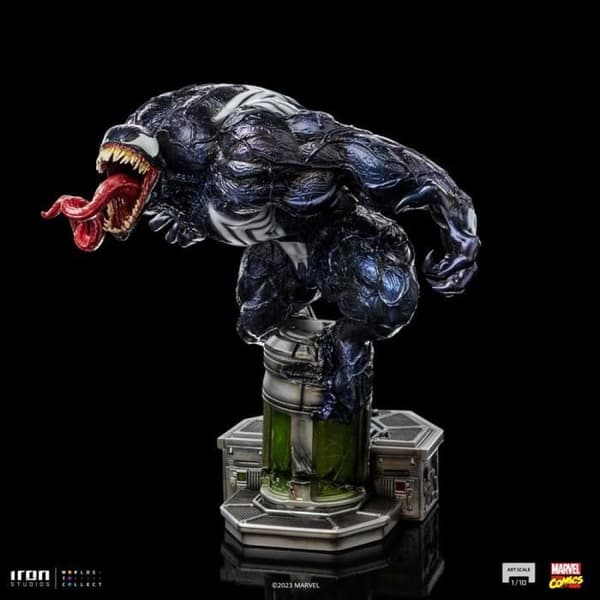 Statuett - IRON STUDIOS - Venom - Resin - 1/10 - Svart
