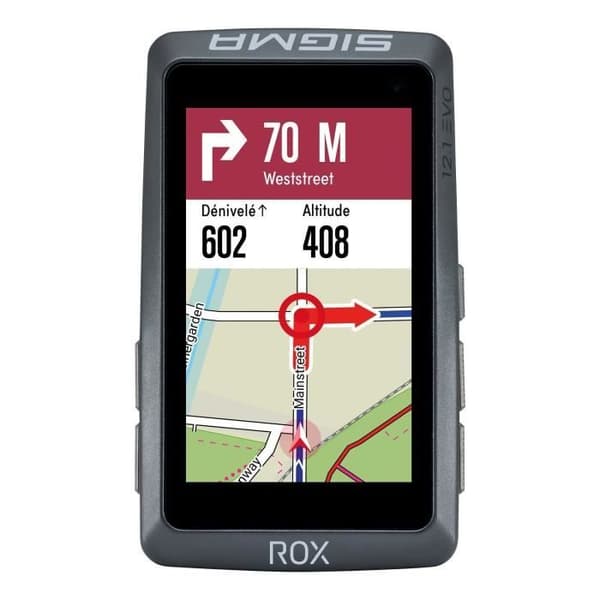 GPS-Computer - SIGMA - ROX 12.1 EVO - Kortnavigation - Dataregistrering - Kompakt og let