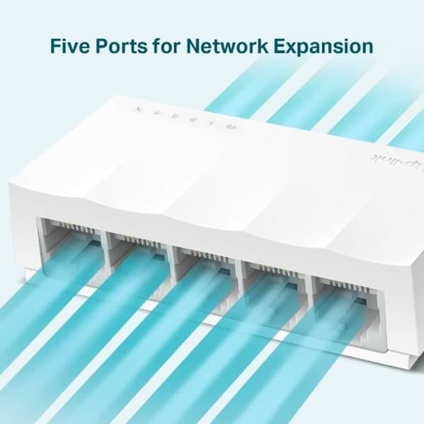 Kontor Ethernet-switch 5 porte - TP-LINK - LS1005