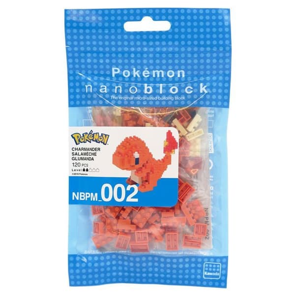 Byggesæt - nanoblocs - Charmander - Kit - Pokemon