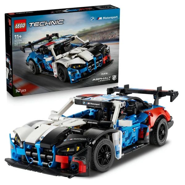 LEGO Technic 42226 BMW M4 GT3 EVO Racingbil - Byggset 11 år - Present