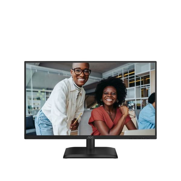 PC-skærm - AOC - 24E4U - 23,8 tommer - Full HD 1920x1080 - LED Sort
