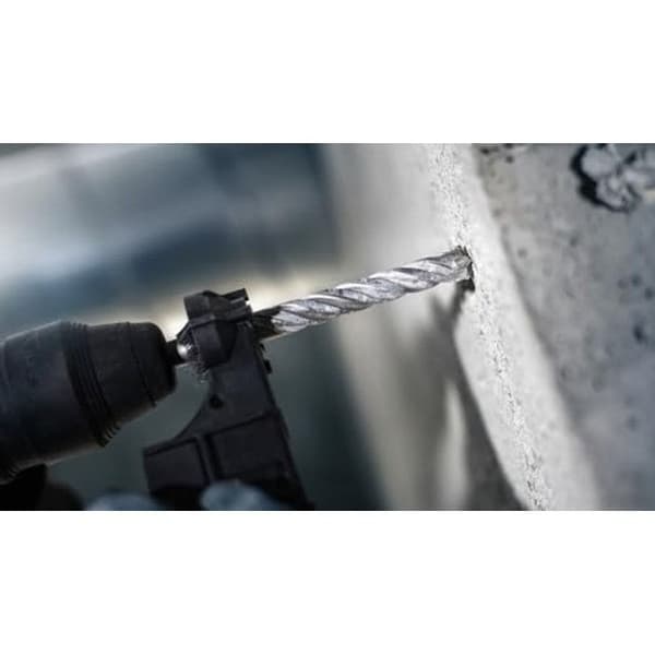 1x Foret PRO SDS plus-5X - Hurtigstål (HSS) - SDS-plus - Krom - Spiral - Sten
