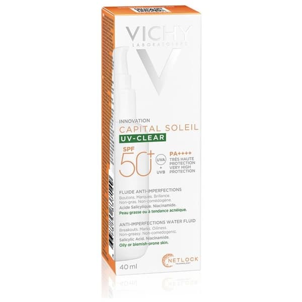 Vichy Solar UV Clear SPF50 40Ml TU Vit