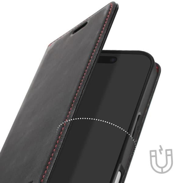 iPhone 17 Pro Etui - TACTICAL - Model Xproof - Video Støtte - Kortlomme - Sort