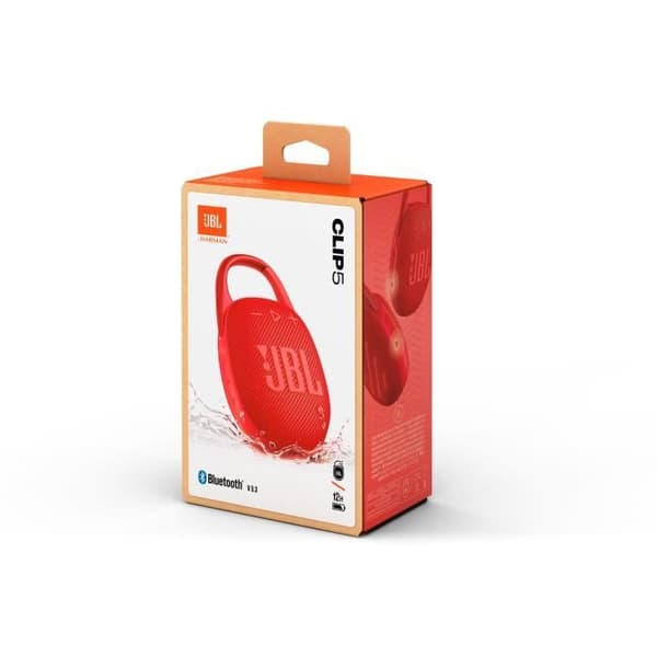 JBL Clip 5 - Trådlös högtalare - Röd