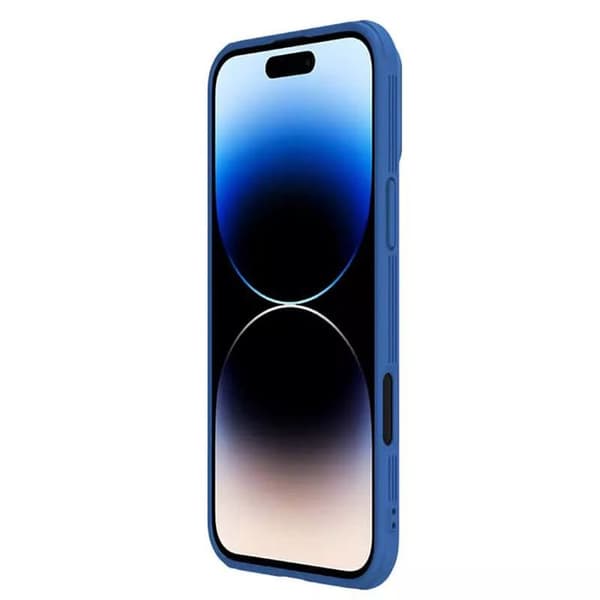 Mobilskal - NILLKIN - iPhone 16 Pro Max - Magnetisk - Semi-hård - Blå