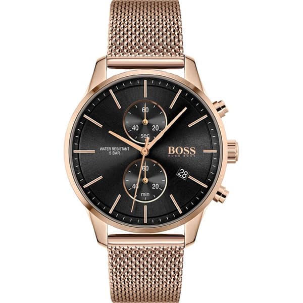 Ur - BOSS - Associated Chrono - Stål - Rose - Mand