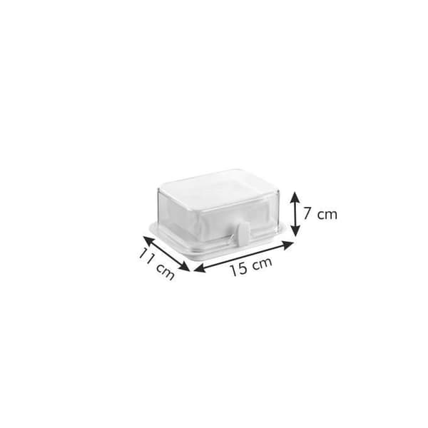 Boks - TESCOMA - 891830 - Rektangulær - Transparent - Plastik 150x110 mm