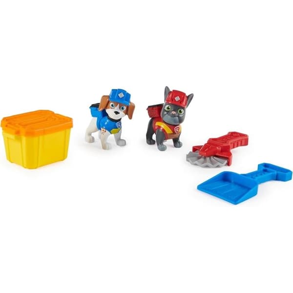Rubble & Crew - Solid Charger & Wheeler Figur Set