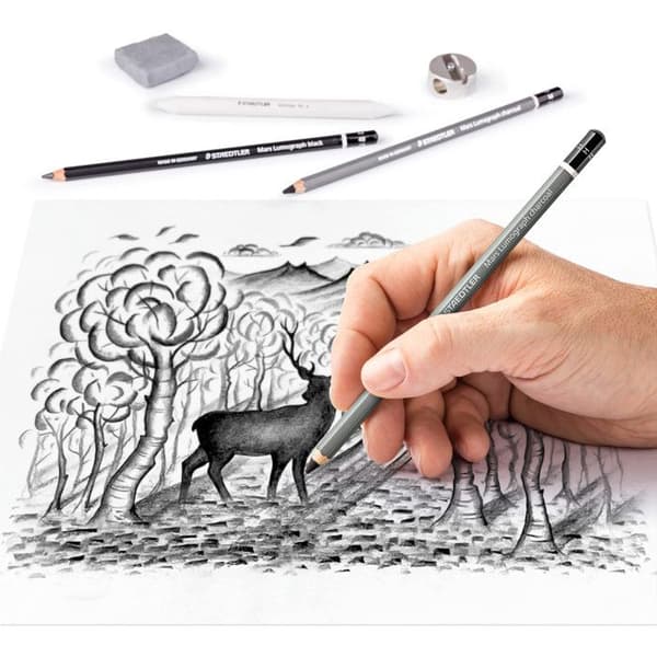 Charcoal Design Journey Ritning/Charcoal Kit
