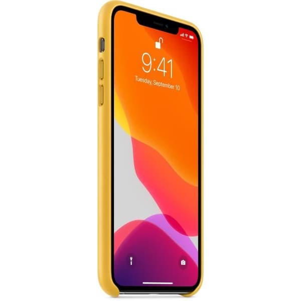 APPLE Læderetui Citronfrostet til iPhone 11 Pro Max