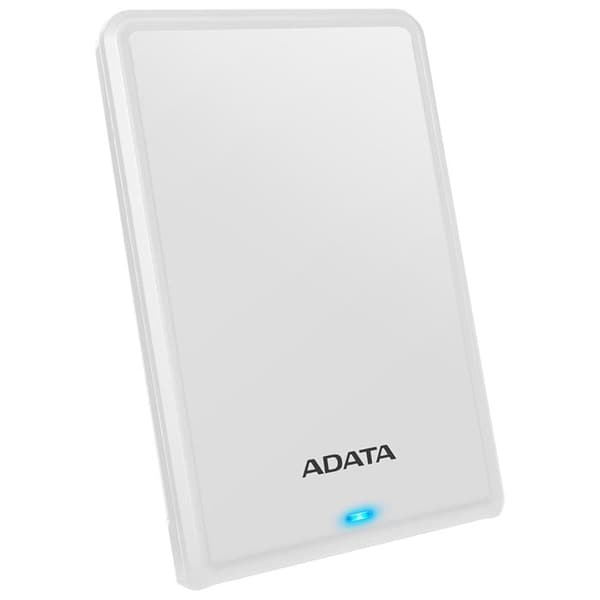 ADATA 2 TB HV620S Slank ekstern harddisk - USB 3.1 - Hvid