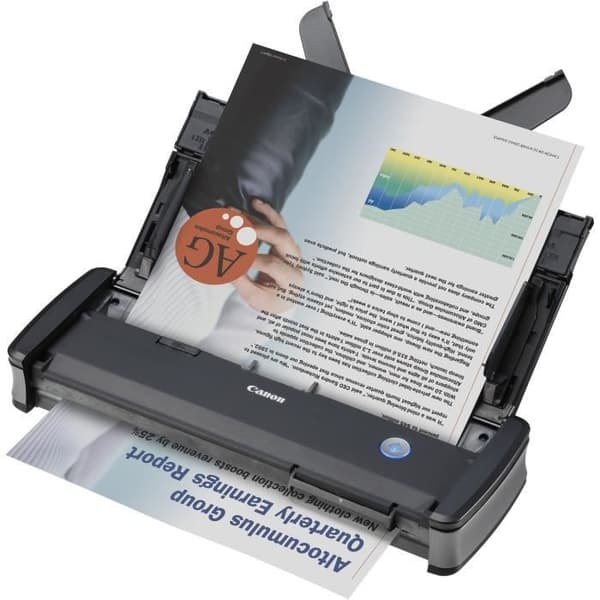 CANON imageFORMULA P-215 II USB Duplex bærbar scanner - 600 dpi x 600 dpi - Sort