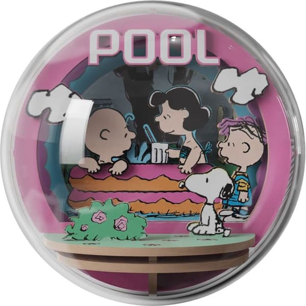 Model - PANTASY - Snoopy Puremind - Farve Rosa - Til Børn - Træ Teater Globe