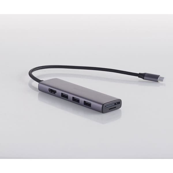 Multifunktions USB-C adapter - UGREEN - Grå