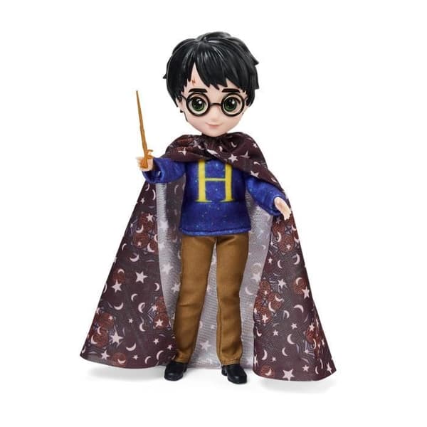 Harry Potter dukke 20 cm med 2 outfits og 5 tilbehør - Spin Master