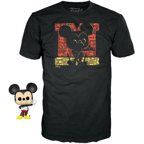 Pop&tee - Disney - Mickey (dglt) Størrelse S