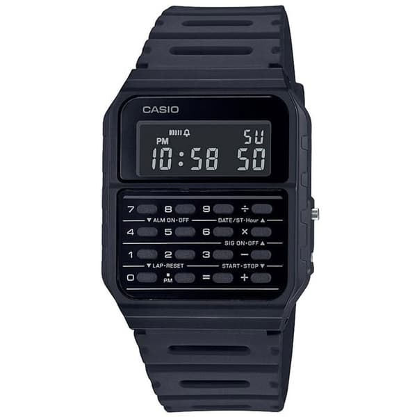 Klocka - CASIO - CA-53WF-1BEF - Vattentät - Stoppur - Larm