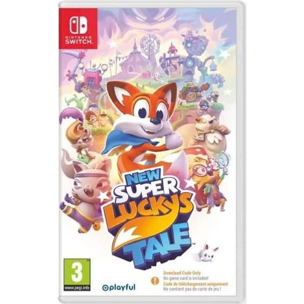 New Super Lucky's Tale SWITCH (Downloadkode) (kode i boksen)